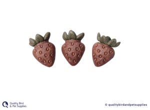 Rabbit Guinea Pig Treats: Pet One Strawberries 3pcs