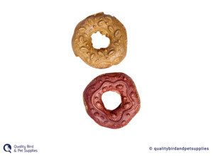 Pet One Donuts Large 2pcs Yellow/Red
