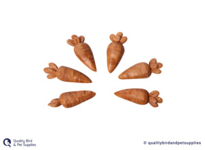 Rabbit Guinea Pig Treats: Pet One Carrots 6pcs