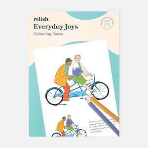 Aged Care Activity Solutions: Everyday Joys Colouring Books