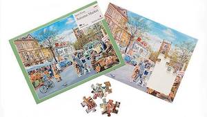 Aged Care Activity Solutions: Autumn Market 35-Piece Plastic Puzzle