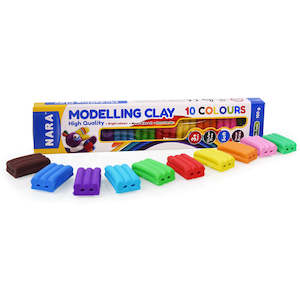 Modelling Clay 10 colours 200g