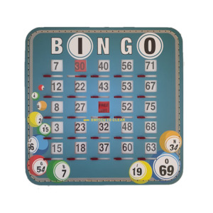 2021 Bingo: American Bingo Shutter Boards (set of 10)