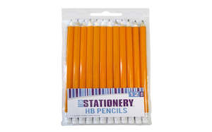 2021 Arts And Crafts: Pencils w/eraser Yellow HB 12pc