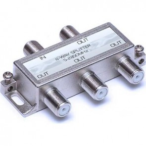 Products: 4 Way Splitter for Satellite or Terrestrial qts