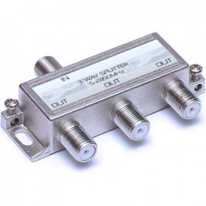 Products: 3 Way Splitter for Satellite or Terrestrial qts