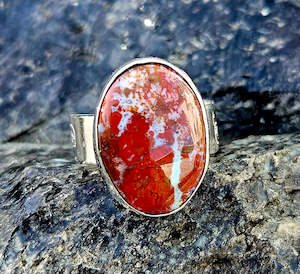 Jewellery Space: Jasper Ring, Adjustable