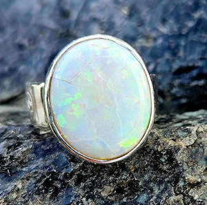 Opal Ring, 5.6ct, Adjustable