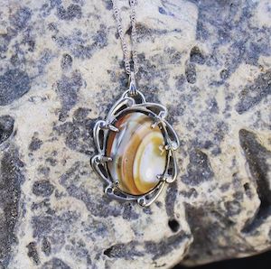 Jewellery Space: Mt Somers Agate Pendant