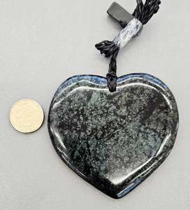 Jumbo Pounamu Heart