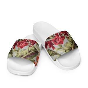 Qg Selaps: QG Hibiscus Women's Slides