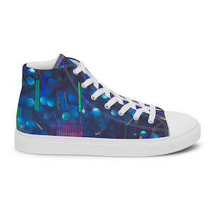 Qg Mens Footwear: QG Men's Galactica Hi-Tops