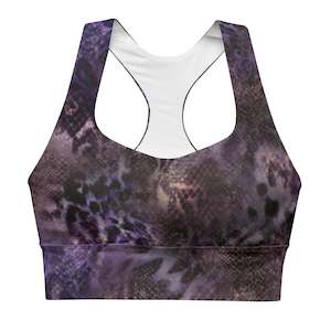 Qg Activewear: QG Skinz Longline Sports Bra