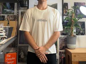 Cream T shirt