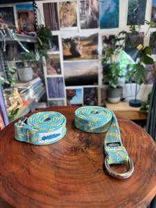 Dusky blue belt