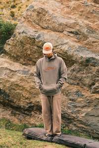 Relaxed Faded Hood: Relaxed Faded Grey Hood