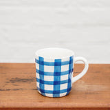 Mug - Classic Blue Gingham