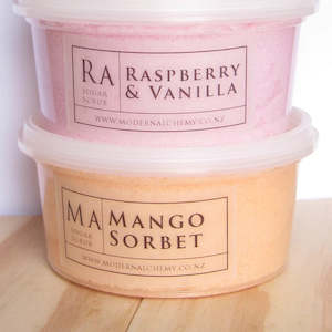 Raspberry and Vanilla Sugar Scrub