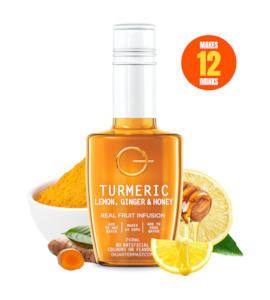 Turmeric Lemon Ginger & Honey Fruit Infusion 250mL