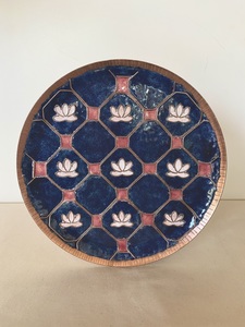 Copper Round Plate – Big 13″