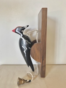 Wooden Bird Door Knocker