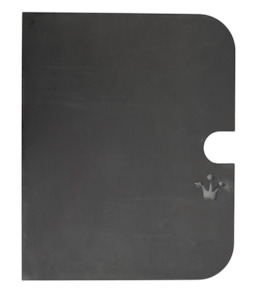 Bbq Plates: Hot Plate (half) for Weber Go-Anywhere