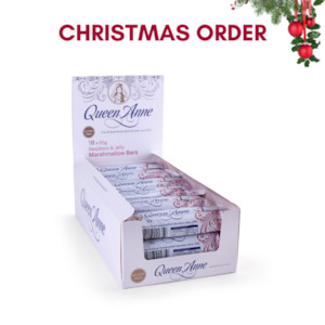 XMAS ORDER - PARTY BOX - x18 55g Milk Chocolate Raspberry Jelly & Marshmallow Bars