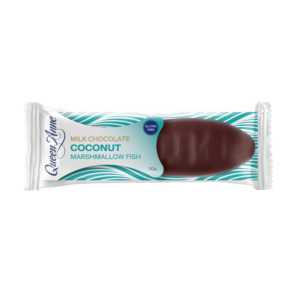 Milk Chocolate: Milk Chocolate Coconut Marshmallow Fish 50g
