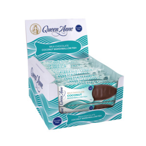 PARTY BOX - x24 50g Milk Chocolate Coconut Marshmallow Fish