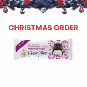 Christmas Pre Order: XMAS ORDER - Dark Chocolate Boysenberry Jelly & Marshmallow Bar 55g