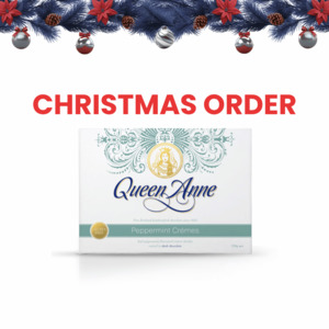 Christmas Pre Order: XMAS ORDER - Dark Chocolate Peppermint Crèmes 200g