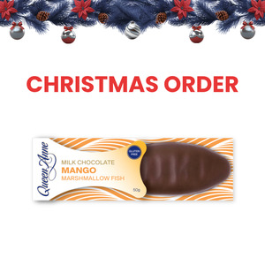 XMAS ORDER - Milk Chocolate Mango Marshmallow Fish 50g