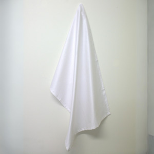 Products: Plain Blank White Tea Towel by Good Linen Co
