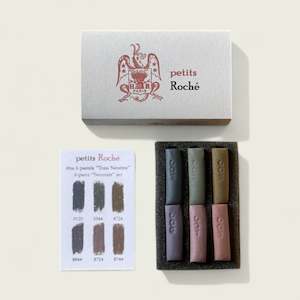 Collectors Items: Henri Roché - Petits Roché 6 pcs set - 'Neutrals'