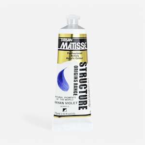 Acrylic Paint: MATISSE STR 75ML Mayan Violet S5