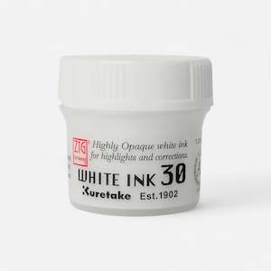 Painting: Kuretake ZIG White Drawing Ink 30 - 30ml pot
