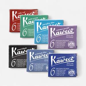 Kaweco Fountain Pen Ink Cartridge refill pack of 6