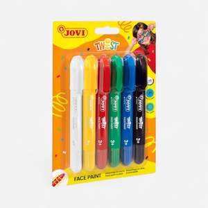 Paint: Jovi Twist Face Paint Crayons Set of 6