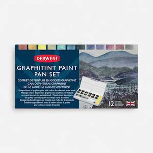 Painting: Derwent Graphitint Paint Pans