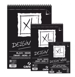 Canson XL Black Sketch Pad 40 sheets
