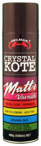 Helmar Crystal Kote Matte Varnish Spray