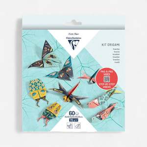 Clairefontaine Origami Kit 60sheets - Insects