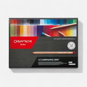 Caran d'Ache Luminance 6901™️ Colour Pencil Set 40