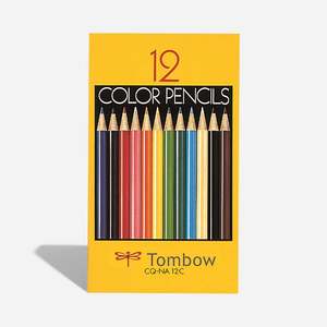 Tombow Japan Colored Pencils Paper Box 12 Colors