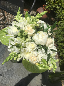 Products: Classic White & Green The Flower