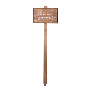 Products: Lawn Games Sign » Queenstown Wedding Hire