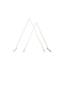 Products: White Double Triangular Arch » Queenstown Wedding Hire