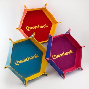 Products: Gilded Dice Tray - Questbook