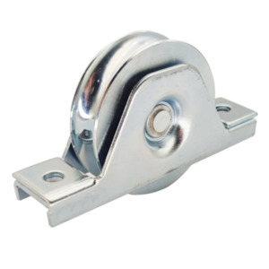 Sliding gate wheel, 78MM Dia With Internal Bracket for 20mm Track