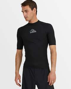Mens Rashvests: Mens Heater Short Sleeve Rash Vest